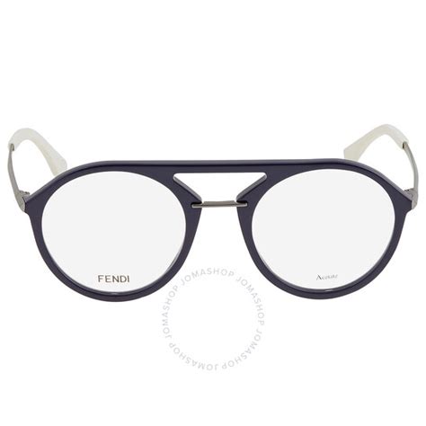 fendi 0034|Fendi Demo Round Men's Eyeglasses FF M0034 0PJP 50.